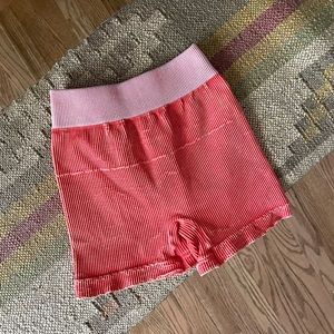 Free People FP Movement Stretchy Ribbed Shorts